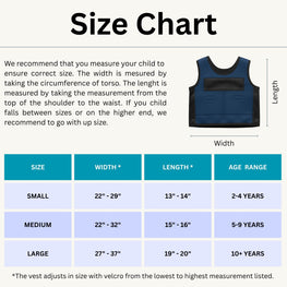 LittleOk Weighted Compression Vest for Kids (Ages 2 –10+) | Adjustable Removable Weights | Calming Sensory Support for Autism, ADHD & Sensory Processing | Breathable, Washable Fabric