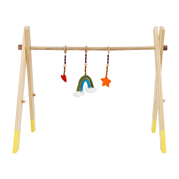 Baby Floor Gym Infant Play Gym Littleok Littleok Wooden toy
