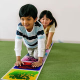 LittleOk Sensory Liquid Floor Tiles for Kids – 30x 30 cm | Color Changing Activity Mats | Anti-Slip, BPA-Free Tactile Play Toy for Toddlers, Autism & Sensory Play