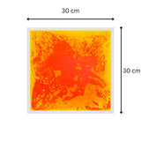 LittleOk Sensory Liquid Floor Tiles for Kids – 30x 30 cm | Color Changing Activity Mats | Anti-Slip, BPA-Free Tactile Play Toy for Toddlers, Autism & Sensory Play