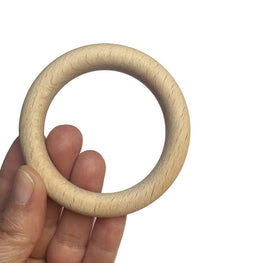 Wooden ring teether, teether for kids