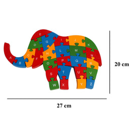 Elephant – Alphabet and Number Jigsaw Puzzle