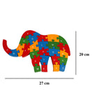 Elephant – Alphabet and Number Jigsaw Puzzle