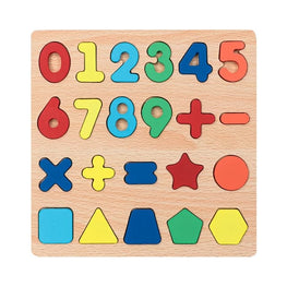 Counting and Maths Peg Board Toys (0-9 Number)
