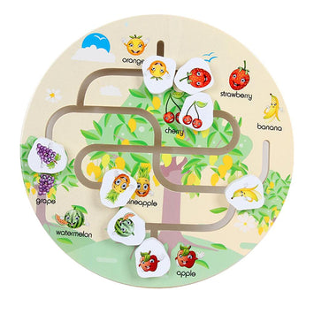 Wooden Fruit Maze
