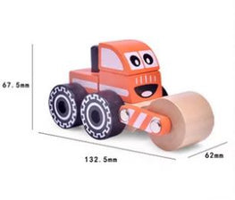 Wooden Road Roller Stacking Toy