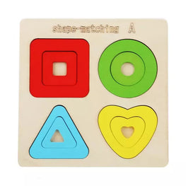 Geometric Shapes Layer Puzzle