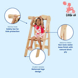 Montessori Toddler Wooden Learning Tower | Foldable Helping tower for Kitchen
