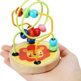 Classic Bead Maze Cube Toy, Roller Coaster Game, Moter Activity Game