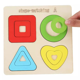 Geometric Shapes Layer Puzzle