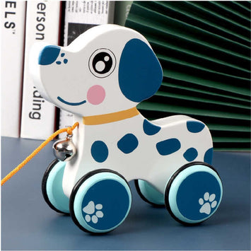 Dog Shape Toddler Push & Pull along Toy