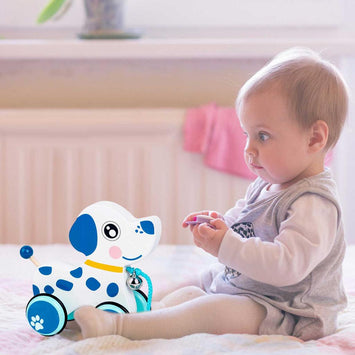 Dog Shape Toddler Push & Pull along Toy